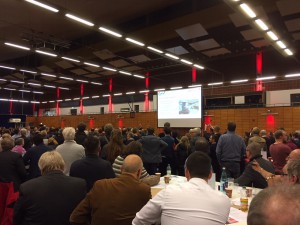 volle Europahalle in Castrop Rauxel