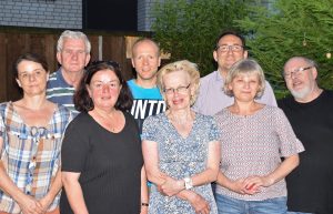Der geschäftsführende Vorstand: (v.l.n.r:) Antje Bücker, Dieter Schmitz, Annette Böhm, Timm Diekenbrock, Petra Schwarzbich-Efsing, Stefan Cassone, Beate Pliete und Axel Stolt.