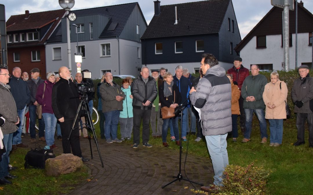 Geden­ken an Reichspogromnacht