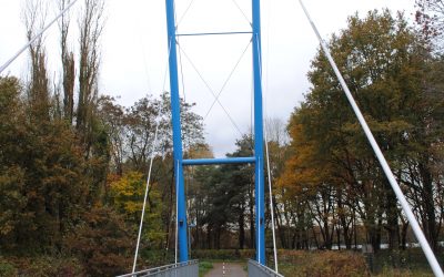 Brü­cke am Wal­zen­wehr dau­er­haft gesperrt
