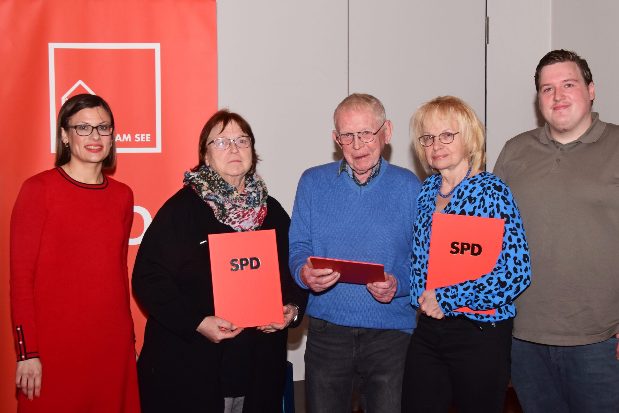 SPD ehrt Jubilare