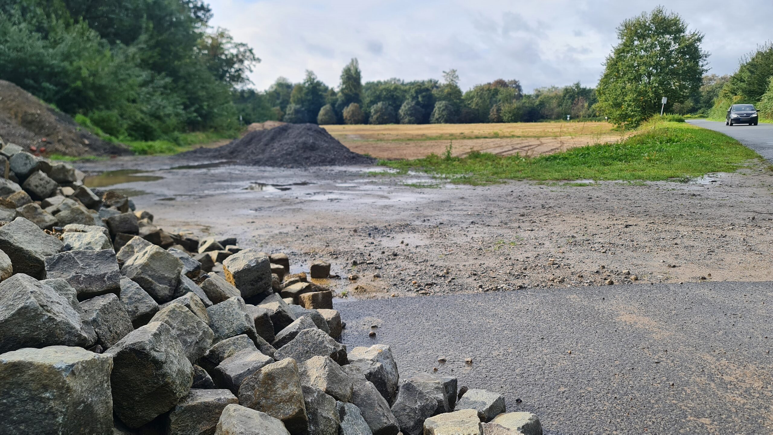 ZUE-Baustelle am Lippspieker Haltern am See